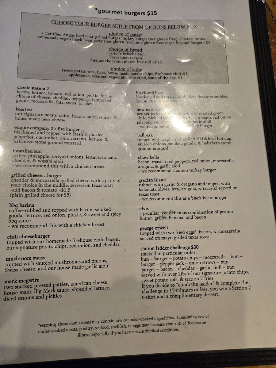 Station 2 Menu - Image 2